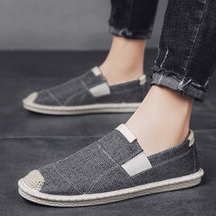 Linen beanie shoes