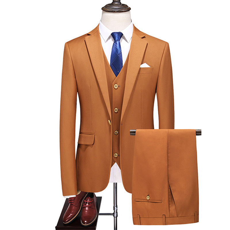 Clean Cut 3 Piece Suit