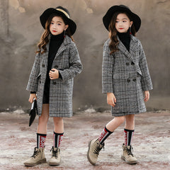 Leeah houndstooth coat