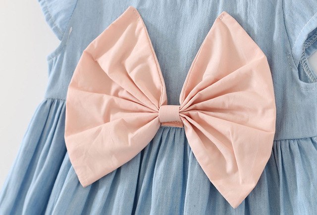 Lovely Bowknot Dress - Buy ISHOWTIENDA Baby Girls Dress Online