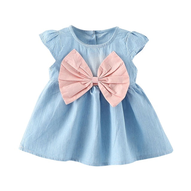 Lovely Bowknot Dress - Buy ISHOWTIENDA Baby Girls Dress Online