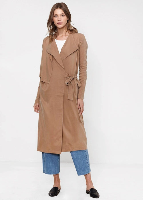 Sand Wrap Trench Coat