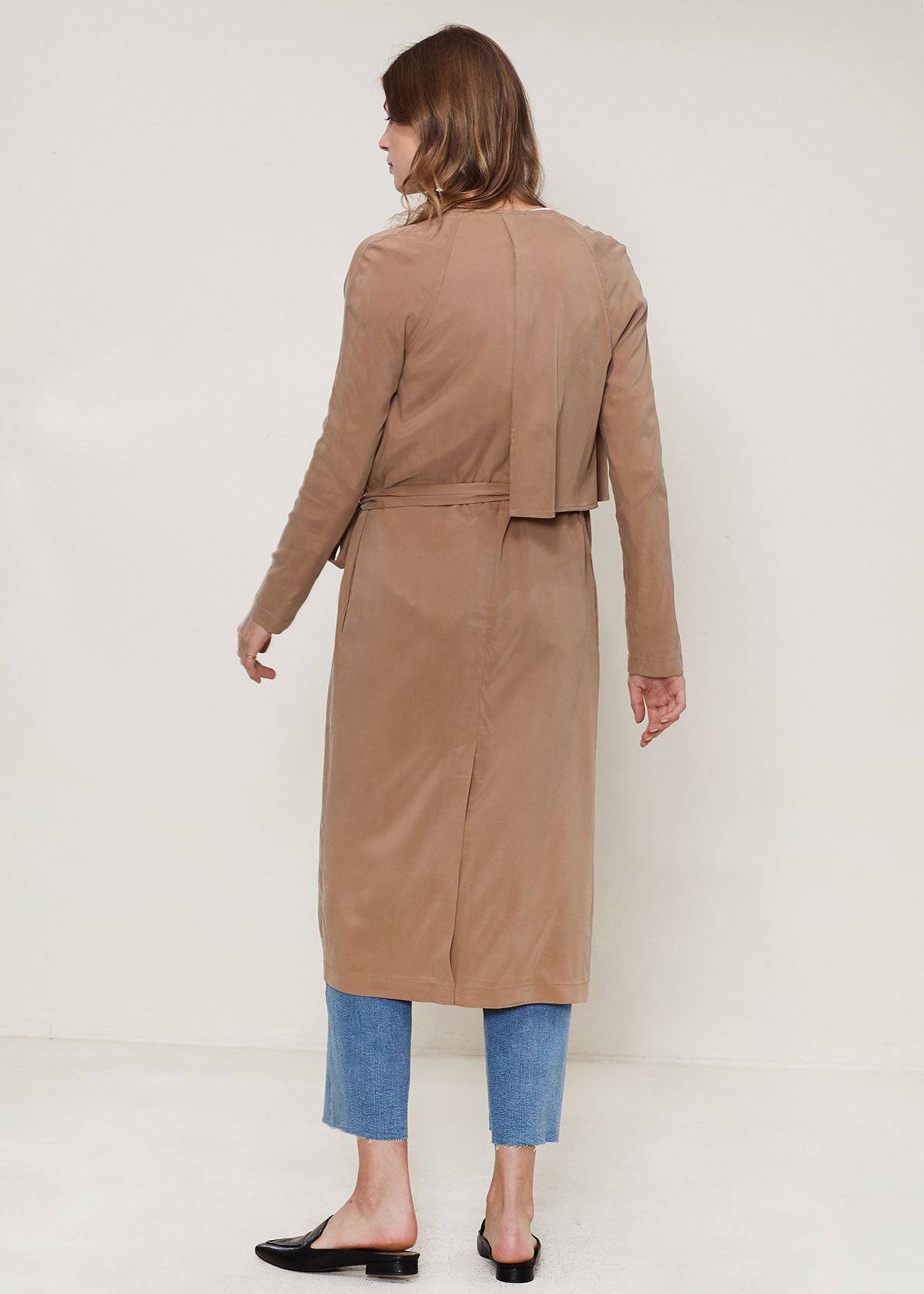 Sand Wrap Trench Coat