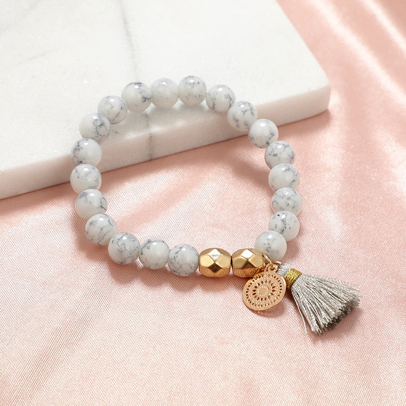 Love Crystal Charm Bracelets