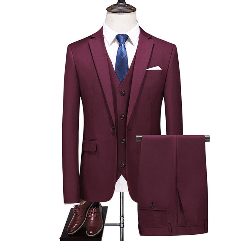 Clean Cut 3 Piece Suit