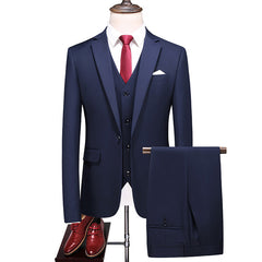 Clean Cut 3 Piece Suit