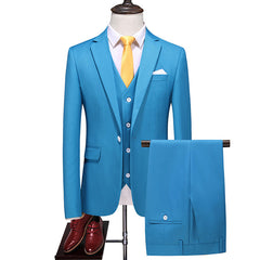 Clean Cut 3 Piece Suit