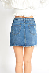 Amalia Denim Mini Skort