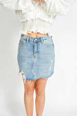 Amalia Denim Mini Skort