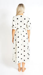 Athens Polka Dot Dress