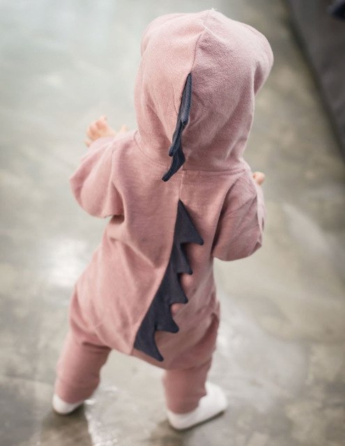 Dinosaur Hood Onesie