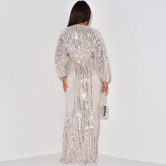 Maria Sequin Maxi Dress