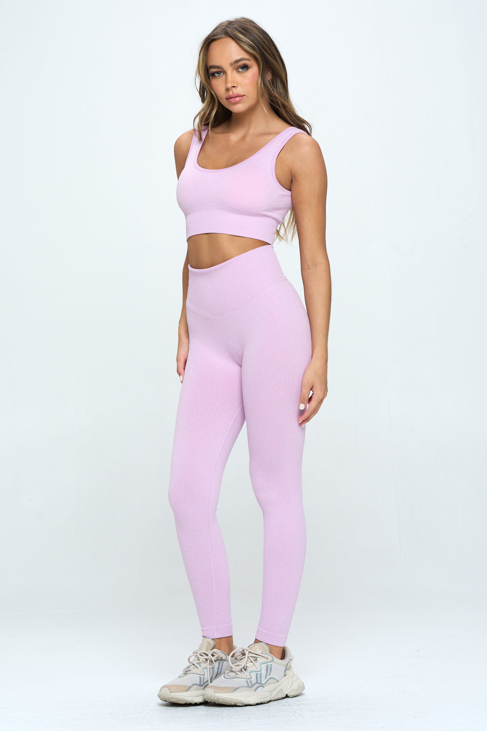 Nina Ribbed Active Set 2 Piece