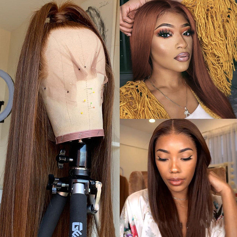 Luxe Brown - Human Hair Wig