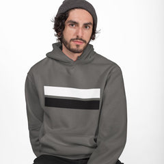 Aiden Double Stripe Hoodie