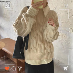 Jenny Cable Knit Sweater